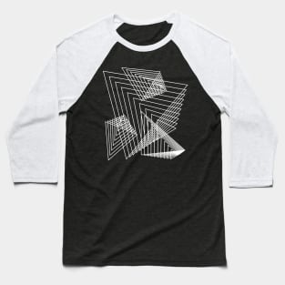 geometric triangles Baseball T-Shirt